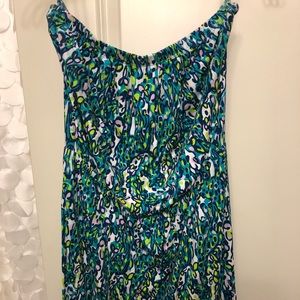 Lilly Pulitzer strapless dress